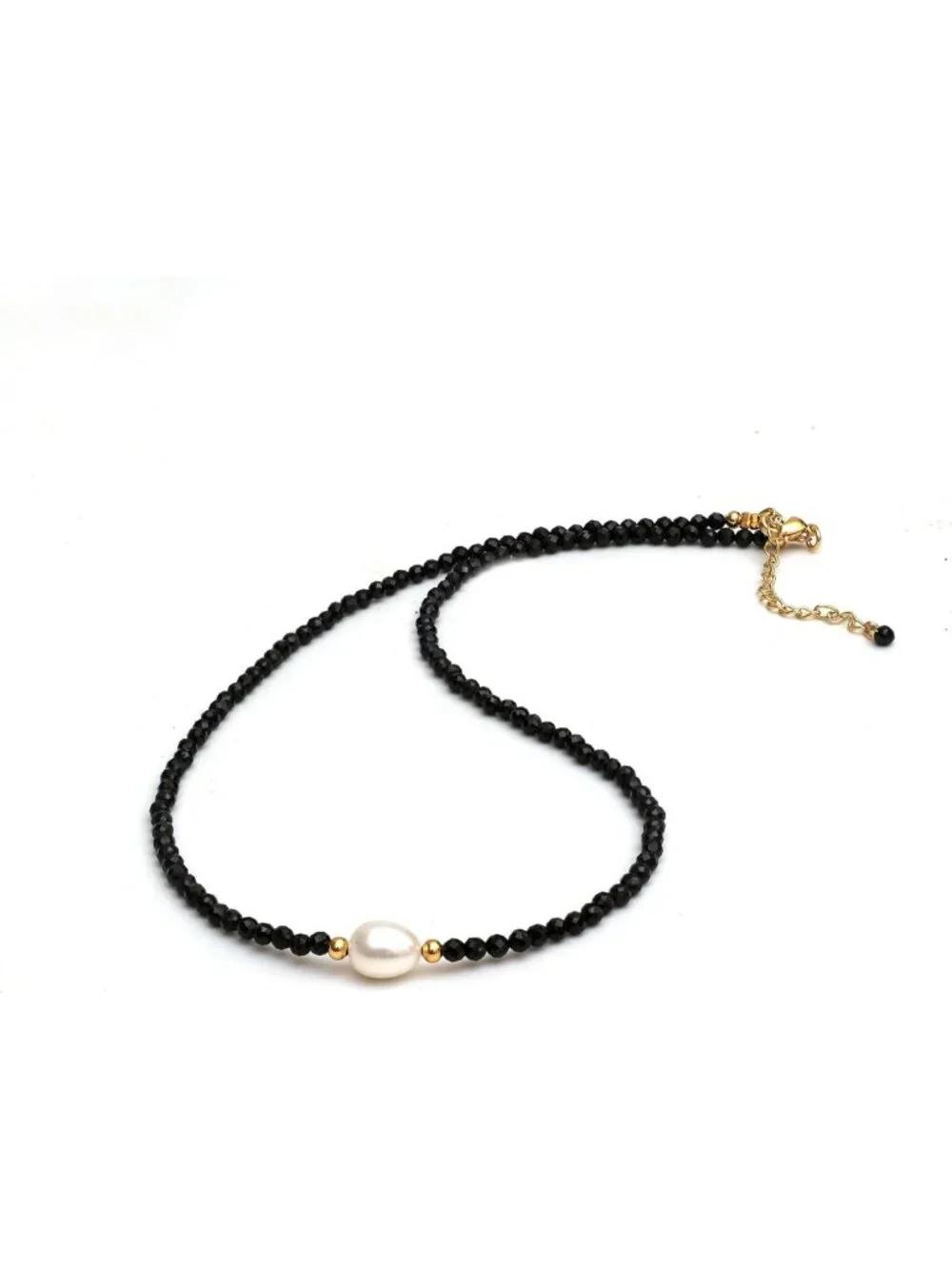 Elegant Gemstone & Pearl Beaded Birthstone Choker Necklace for Women